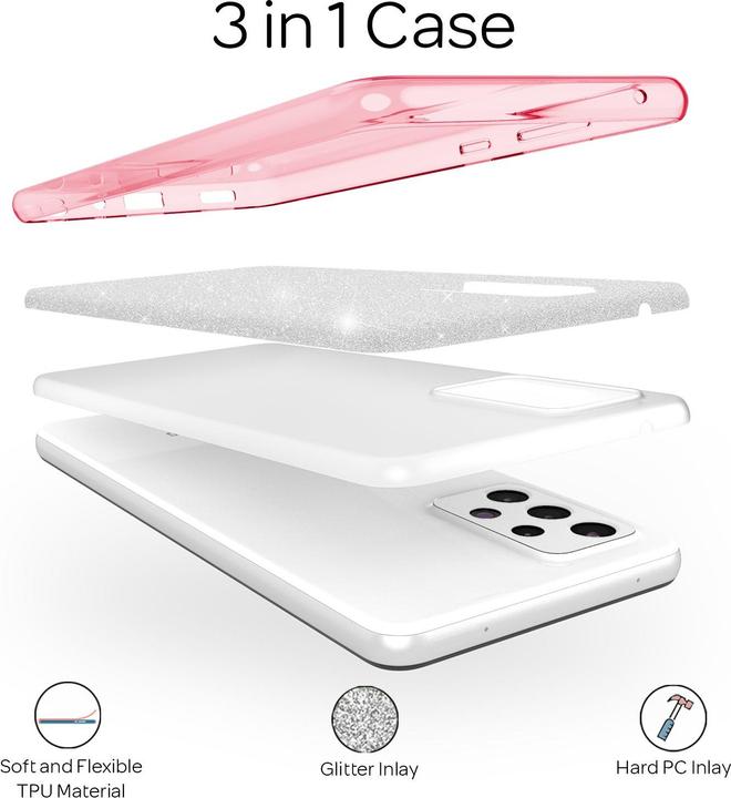 Image du produit Nalia Coque Brillante (Samsung Galaxy A52)