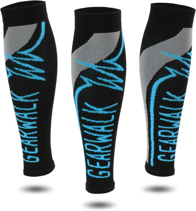 Produktbild Gear Walk 2 Paar Sport-Waden-Kompressionsstulpen (39, 41, 43, 45, 44 C, 38 C, 40 C, 42 C)