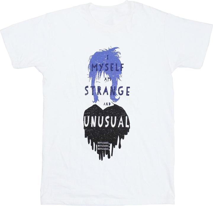 Image du produit Beetlejuice - T-shirt MYSELF AM STRANGE AND UNUSUAL - Adulte (XXL)