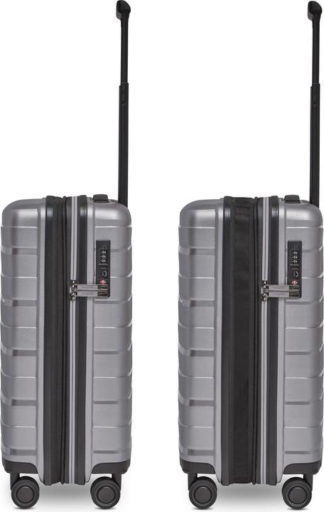 Image du produit Bergpfeil Travel 4-roues trolley cabine S 55 cm avec soufflet d'extension (44 l, Bagage à main (jusqu'à 50l))