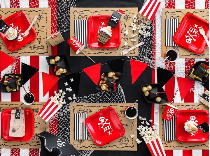 Actual product image Partydeco Pirate hat and eye patch