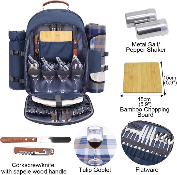 Immagine prodotto Sunflora Zaino da picnic