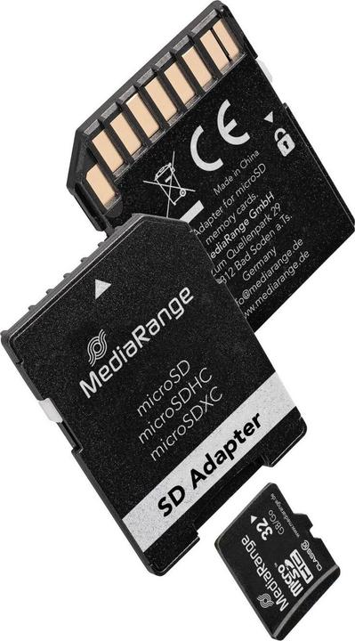 Actual product image MediaRange MR959 (32 GB, microSDHC, U1)