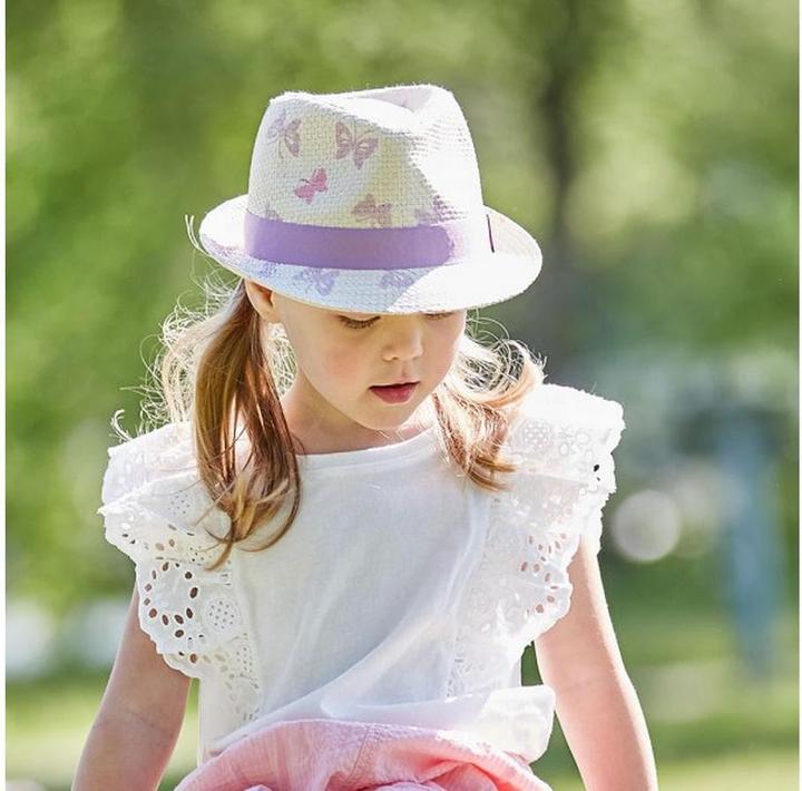 Immagine prodotto Maximo Cappello di paglia Butterfly White Sand/Lavender taglia 51 (51)