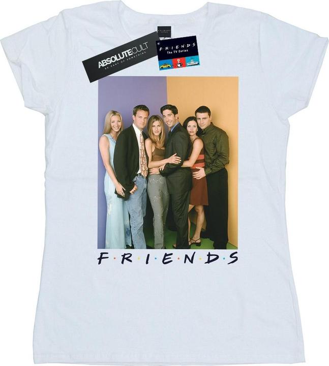 Actual product image Friends Womens/Ladies Group Photo Cotton T-Shirt (XL)