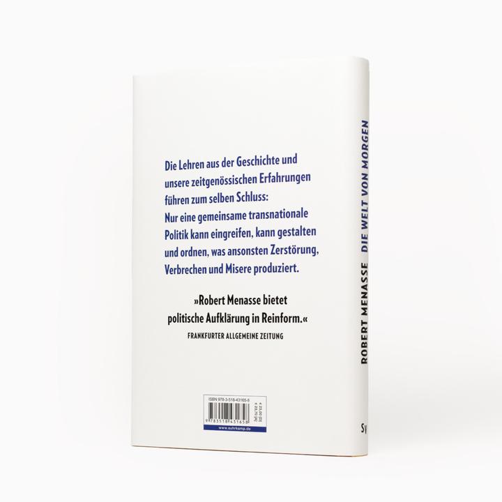 Actual product image Die Welt von morgen (German, Robert Menasse, 2024)