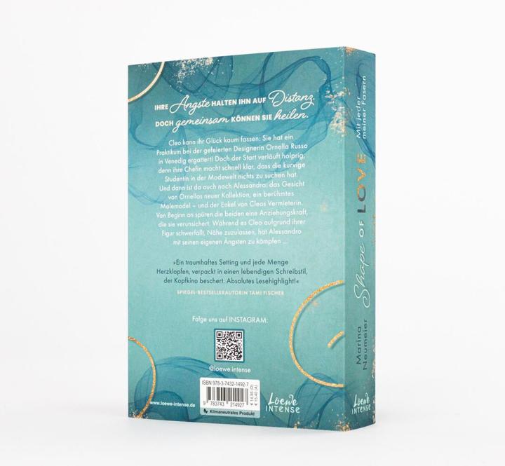 Immagine prodotto Shape of Love - Mit jeder meiner Fasern (Love-Trilogie, Band 1) (Tedesco, Marina Neumeier, Loewe intenso, 2022)