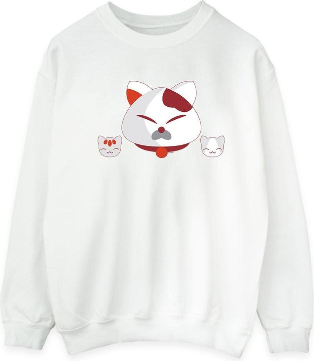 Disney Big Hero 6 Baymax Kitten Heads Sweatshirt