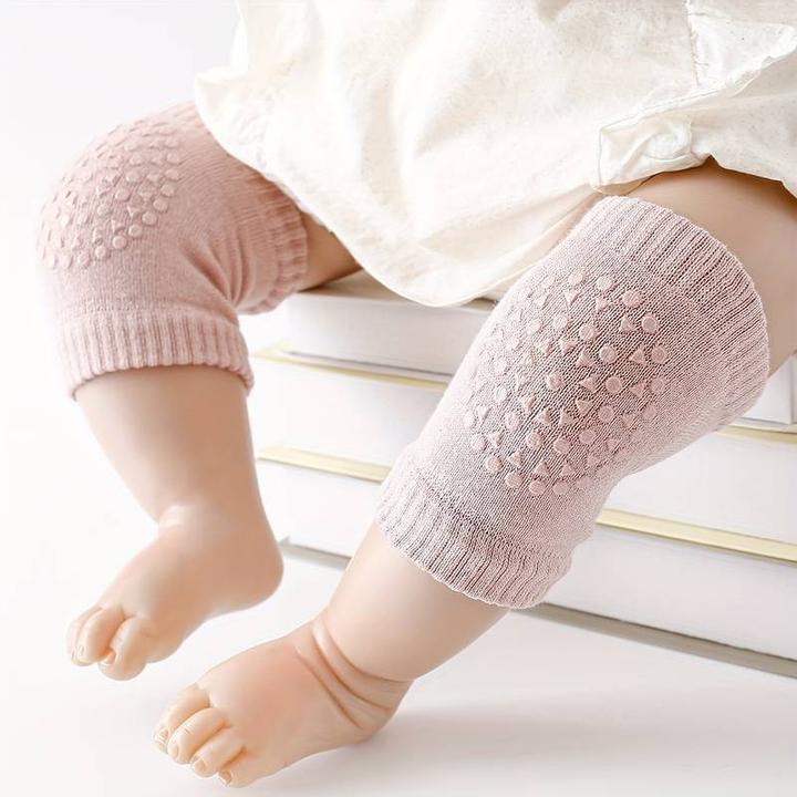 Actual product image Milkii Baby knee pads with non-slip grip, rose