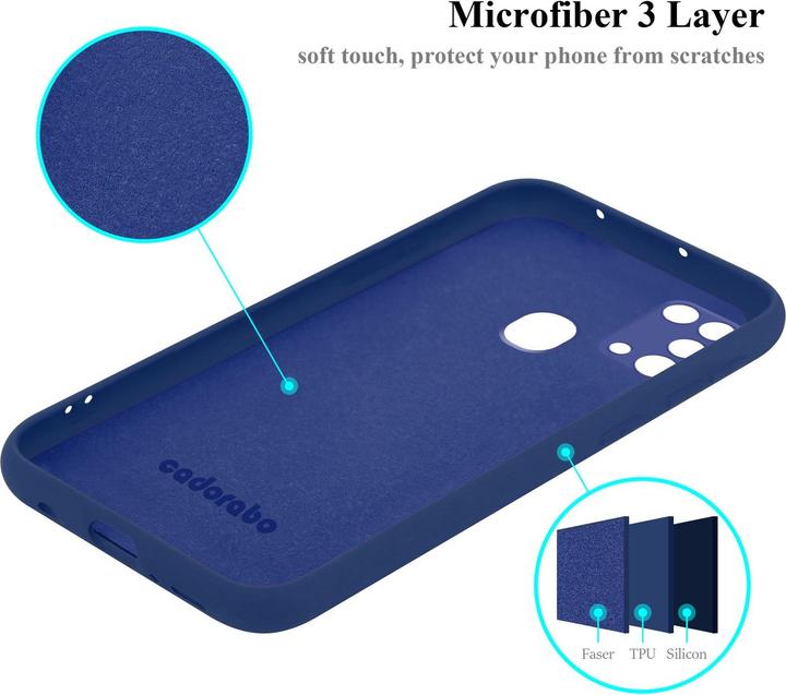 Immagine prodotto Cadorabo Copertura della cassa del silicone liquido TPU (Samsung Galaxy M31)