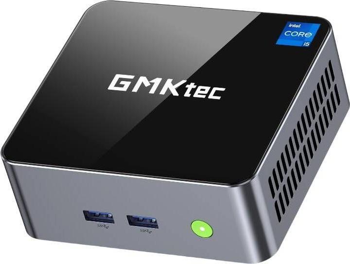 GMKtec MINI PC M3 Intel i5-12450H RAM + Black (Intel Core i5-12450H, 32 GB, 1000 GB)