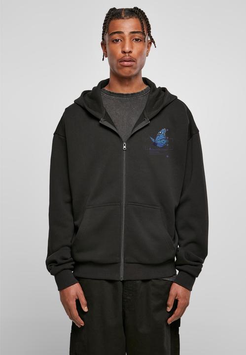 Produktbild Mister Tee Grid Head Butterfly Oversize Hoody (XXL)