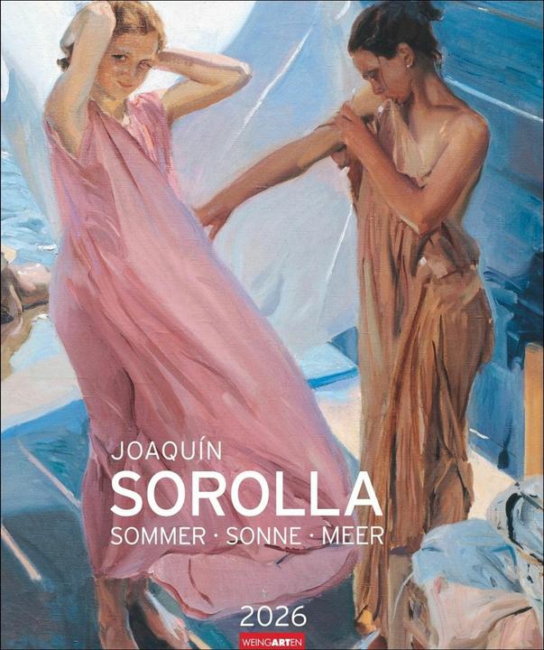 Produktbild Joaquín Sorolla Edition Kalender 2026 - Sommer · Sonne · Meer (46 x 55 cm, Deutsch)