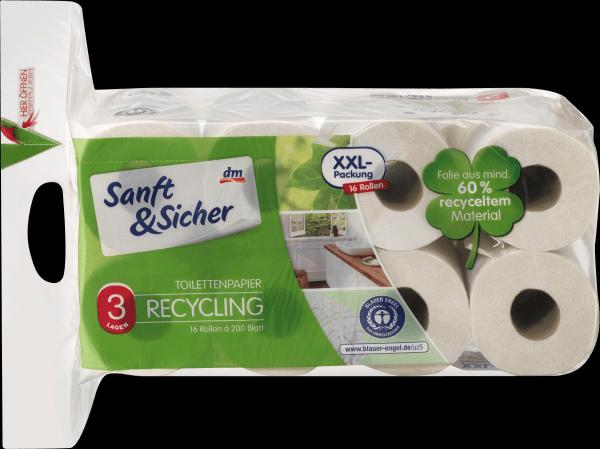 Produktbild dm Sanft&Sicher Recycling (1 x)