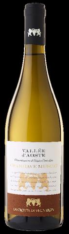 Actual product image La Crotta di Vegneron Valle d'Aosta DOC Chambave Muscat (1 x 75 cl, 2018)