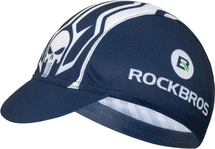 Immagine prodotto Rockbros MZ10019 berretto da ciclismo con visiera - blu (Taglia unica)