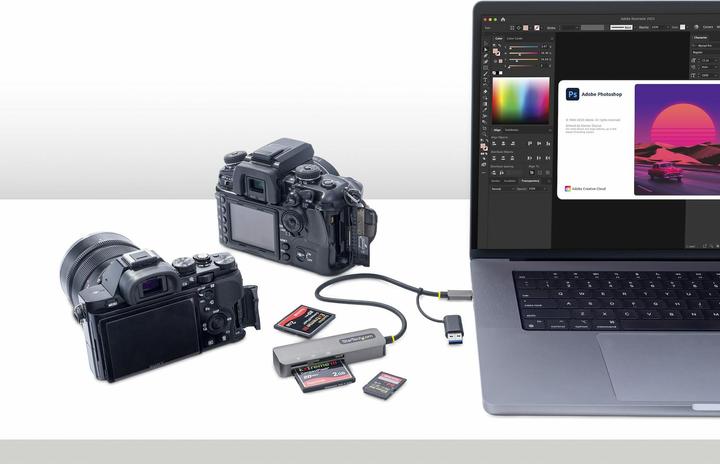 Actual product image StarTech Fcreadmicro3v2 (USB 3.0, USB-C)