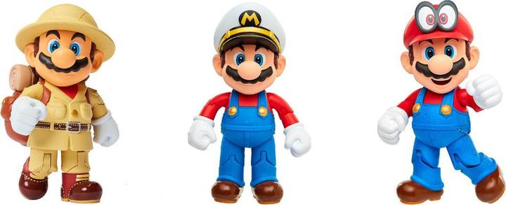 Actual product image Nintendo Super Mario Figures Set of 3 Mario Odyssey, 10 cm