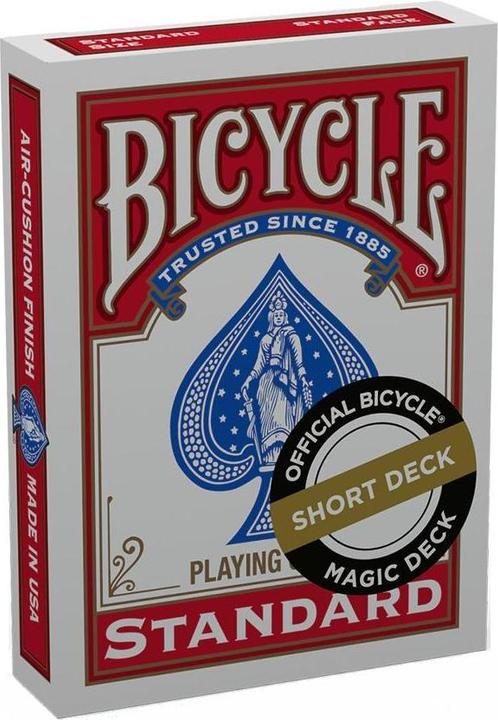 Produktbild Bicycle Short Deck Red Back (Englisch)