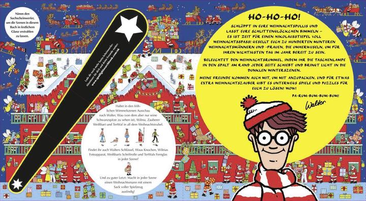 Actual product image Wo ist Walter? Weihnachten - die grosse Scheinwerfersuche (German, Martin Handford, 2024)