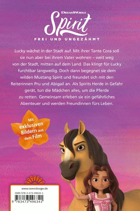 Produktbild Ravensburger Dreamworks Spirit Frei und Ungezähmt: Das Buch zum Film (Deutsch, DreamWorks Animation L.L.C.)