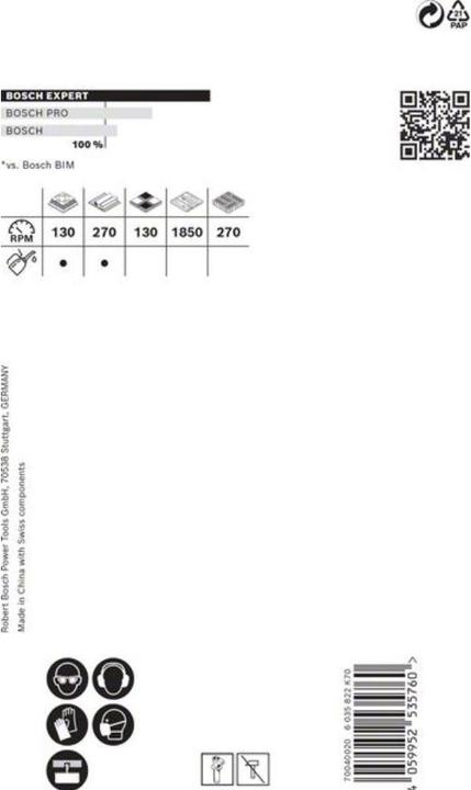 Produktbild Bosch Professional Zubehör EXPERT Tough Material Lochsäge, 64 x 60 mm (64 mm)
