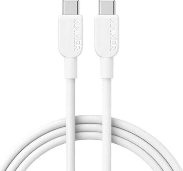 Actual product image Anker Cable 240W USB-C do USB-C 1.8m biały (1.80 m, USB 3.1)