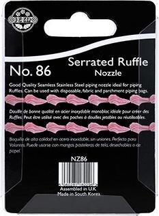 Produktbild Jem Serrated Ruffle Nozzle #86 (Spritztüllen)