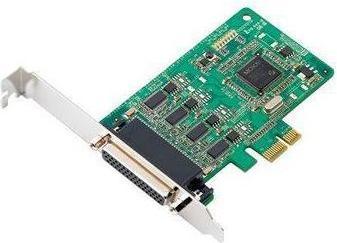 Image du produit Moxa CP-114EL - Carte série 4 ports RS-232422485 à profil bas pour PCI Express x1
