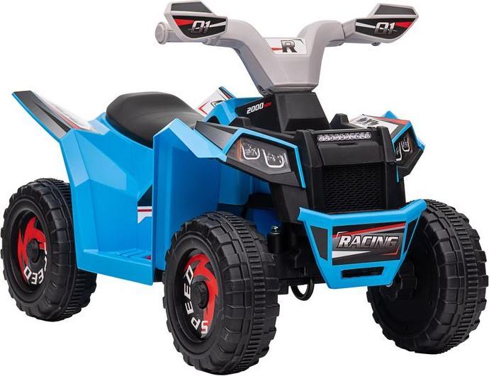 Produktbild Swisshandel24 Elektro Kinderquad, Elektroquad, Vorwärts-, Rückwärtsfunktion, 6V, 1,5-3 Jahre, 2,5 km/h, Blau (6 V)