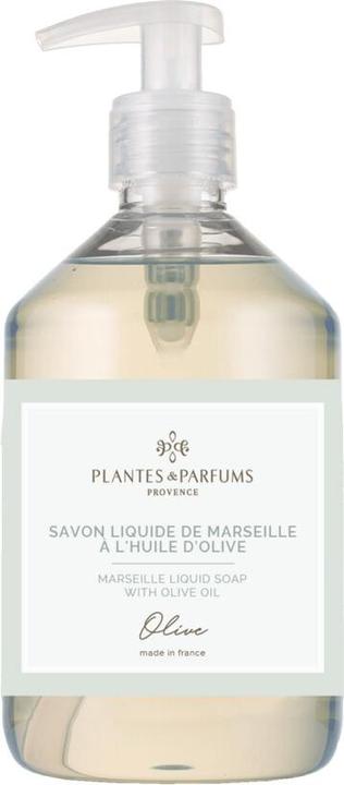 Plantes & Parfums de Provence Marseilleseife mit Olivenduft (Flüssigseife, 500 ml)
