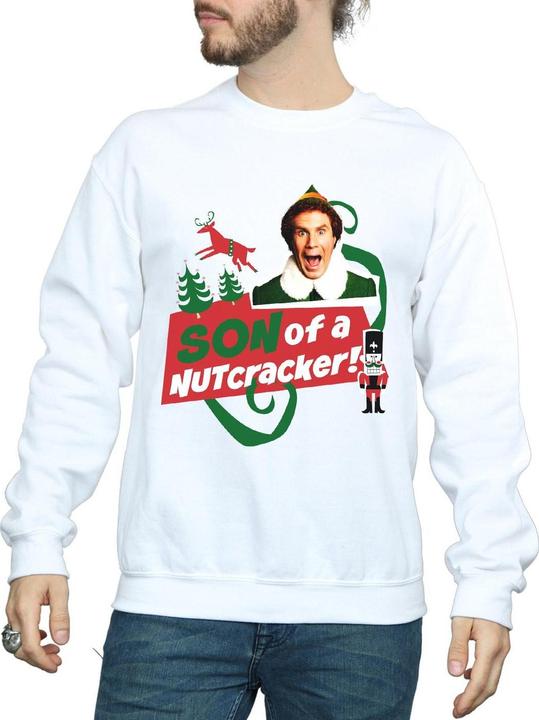 Immagine prodotto Elf Son Of A Nutcracker Felpa Uomo (3XL)