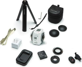 Image du produit Kodak 4KVR360 Standard (30p, Bluetooth, WiFi, NFC)