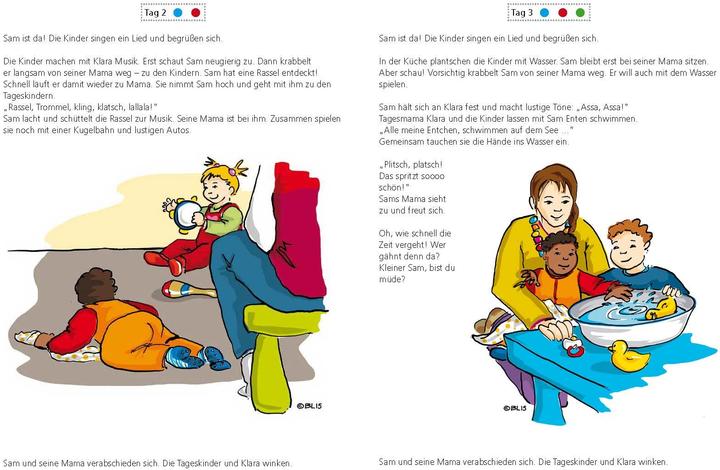 Actual product image My first weeks with the childminder (German, Marion Klara Mazzaglia, 2019)