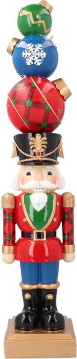Actual product image Merry Moments Nutcracker balls on hat, LED