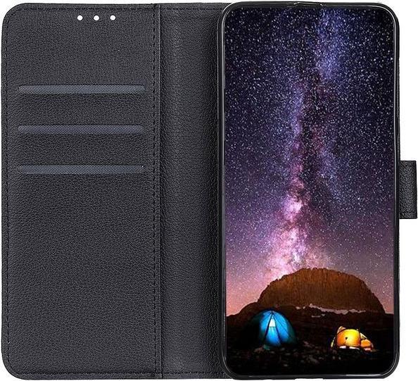 Image du produit MU Classic Couverture de livre en cuir Litchi II Series (Motorola Moto G Pro)