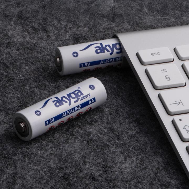 Immagine prodotto Akyga AAA LR03 Mignon (AA)-Batterie Alkali-Mangan 1300 mAh 1.5 V 4 St. (4 pz., AAA, 1300 mAh)