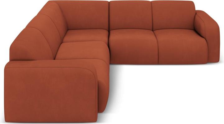 Actual product image Micadoni Symmetrical Corner Sofa, "Molino", 5 Seats, 252x252x75 Made in Europe (Corner sofa)