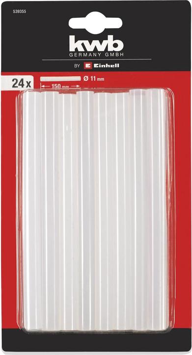 Actual product image kwb Adhesive stick Ø 11 mm, Transparent
