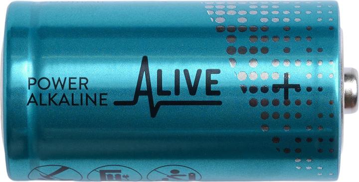 Actual product image Alkaline battery (2 pcs., C, 7200 mAh)