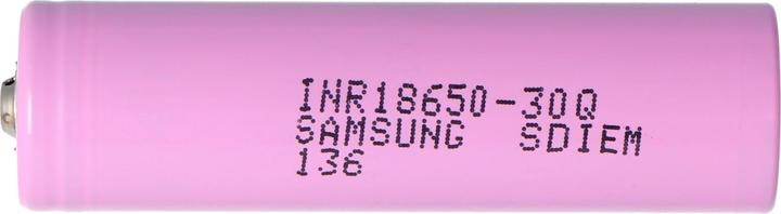 Image du produit Samsung Batterie INR18650-30Q - (15A) Button Top (1 pcs, 18650, 3000 mAh)