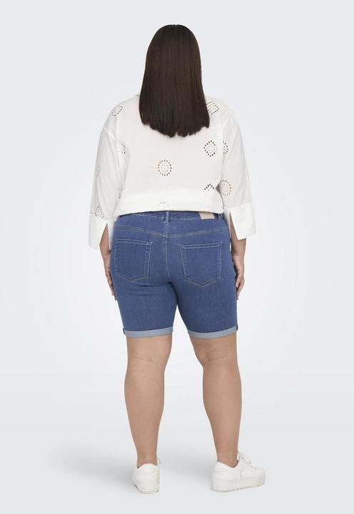 Produktbild Only Curvy Thunder Reg Long Jeansshorts (46)