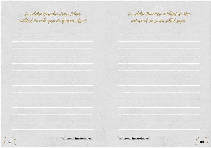 Produktbild Mein Mond-Journal (Deutsch, Tanja Brock, 2021)