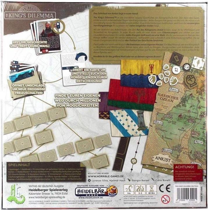 Immagine prodotto Giochi orribili Dilemma del re (Tedesco)