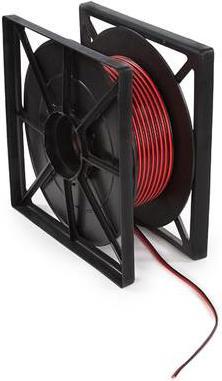 Actual product image Cables SPEAKER WIRE - RED/BLACK - 2 x 2.50 mm² - 100 m (100 m, 2.50 mm²)