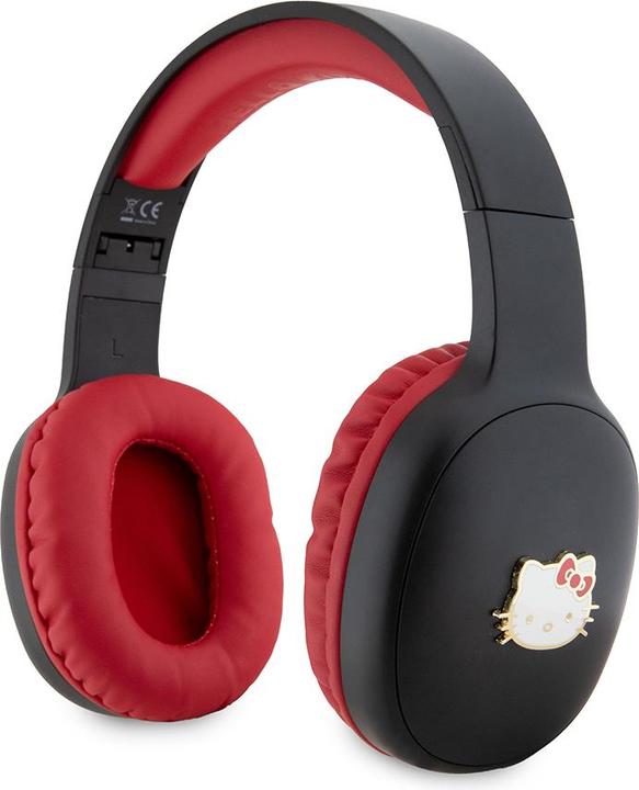 Image du produit Hello Kitty słuchawki nauszne Bluetooth HKBHA1BKHLMK czarny/black Metal Logo (8 h, Sans fil)
