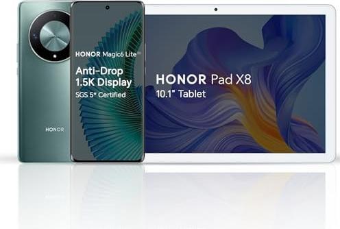 Actual product image Honor Magic6 Lite (256 GB, Emerald Green, 6.78", Dual SIM, 108 Mpx, 5G)