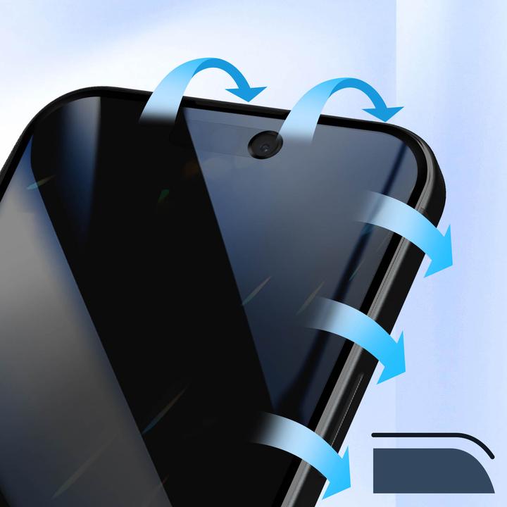 Immagine prodotto Avizar Pellicola per la privacy ClearGuard (1 Pezzo/i, Apple iPhone 15)
