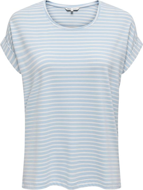 Only Onlmoster Stripe S/S O-Neck Top Jrs Noos