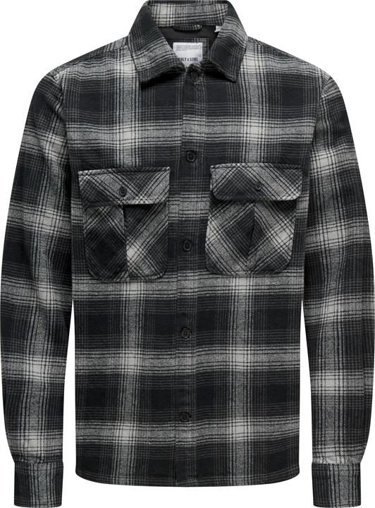 Only & Sons Onscedric Life Check Overshirt Noos
